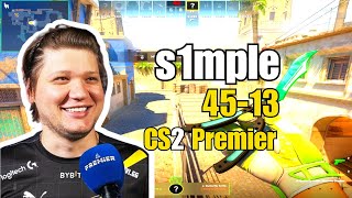 s1mple 45Kills on Premier vs Fake Ackerman (mirage) | Dec 12, 2023 | CS2 POV