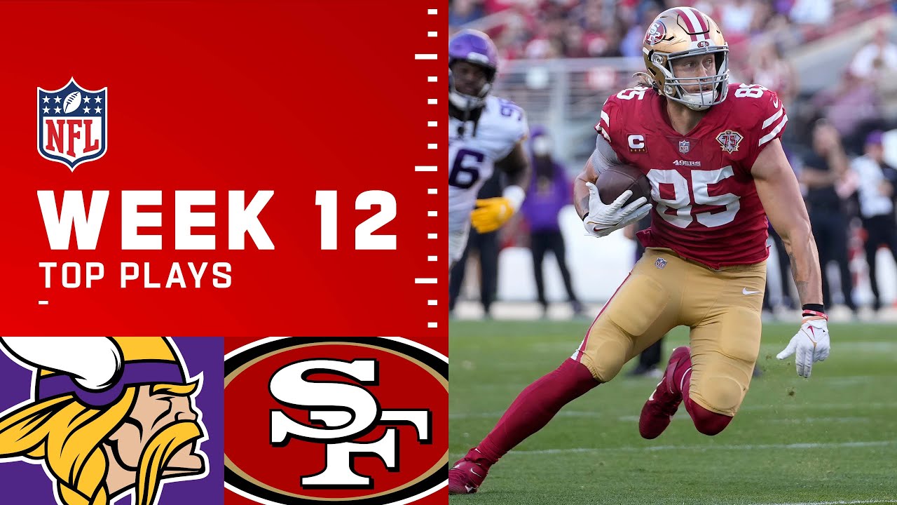 49ers top plays from week 12 vs vikings san francisco 49ers 49ers news oakland news now sf bay area east bay california world