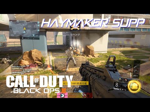 CoD:BO3 マルチ HAYMAKER12+サプレッサー