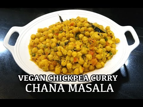 Easy Chana Masala - Indian Chickpea Curry - Vegan Recipes - How to make Chana Masala