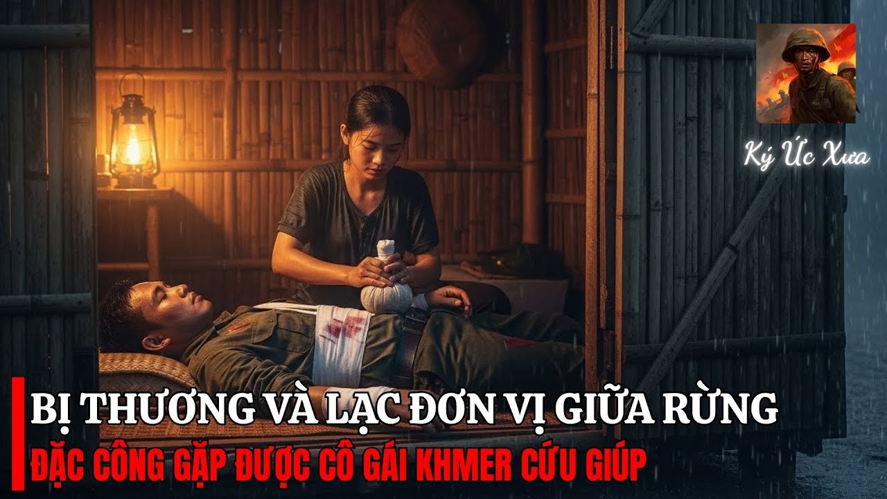 THƯƠNG NẶNG Lạc Đơn Vị Tưởng SẼ CHẾT – Đặc Công MAY MẮN Được Cô Gái Khmer CỨU GIÚP | Chiến Trường K