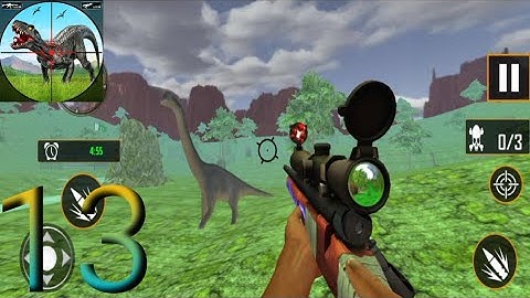 wild dino hunting zoo game android gameplay part - 13