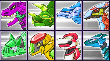 Dino Robot Corps Recolor #2: 8 Dinosaurs | Eftsei Gaming