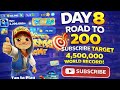 🔴 Live Subway😍surfers Day 8 Road To 200 Subscribe Target 🎯 1 Million Coins #viralgame #trendinglive