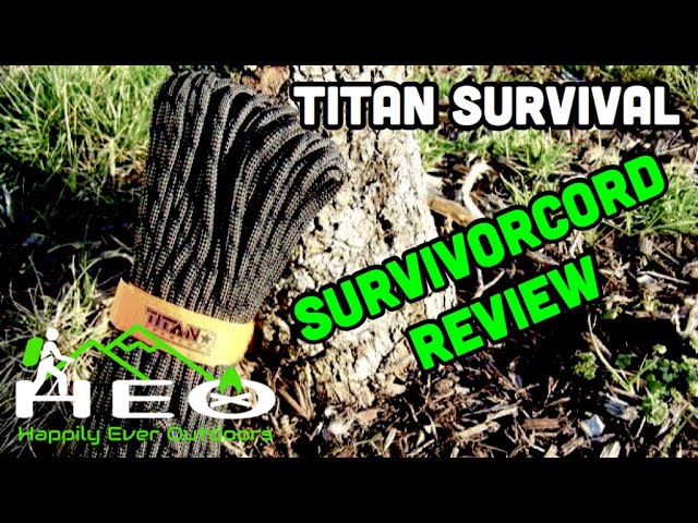 Titan Survival SurvivorCord Review 