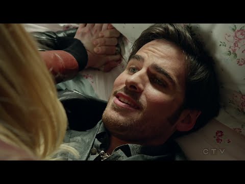 OUAT 04x22 x23 Hook and Emma Reunion❤Bed Scene w/subs