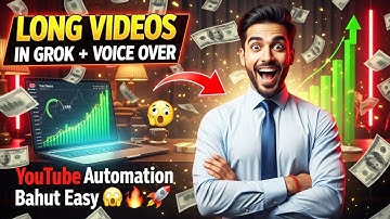 How to Create Longer AI Videos Using GROK AI – Full Step-By-Step Tutorial With Free Voice Over Tool