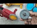 Diy modal mahendra tractor top fitting and tyres loading at home 🏡 tractors 🚜 video