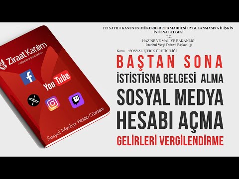 İstisna Belgesi Alma
