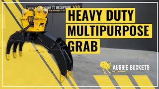Rotating Heavy Duty Multipurpose Grab Technical Walkthrough | Aussie Buckets