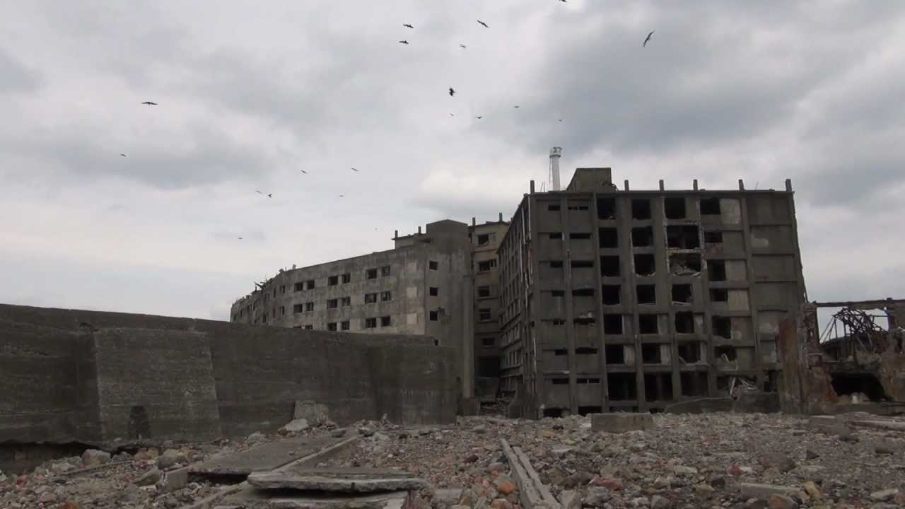 Gunkanjima, Hashima James Bond Skyfall Hacking Island YouTube