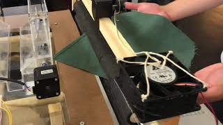 Automatic Silverware Roller Prototype Test