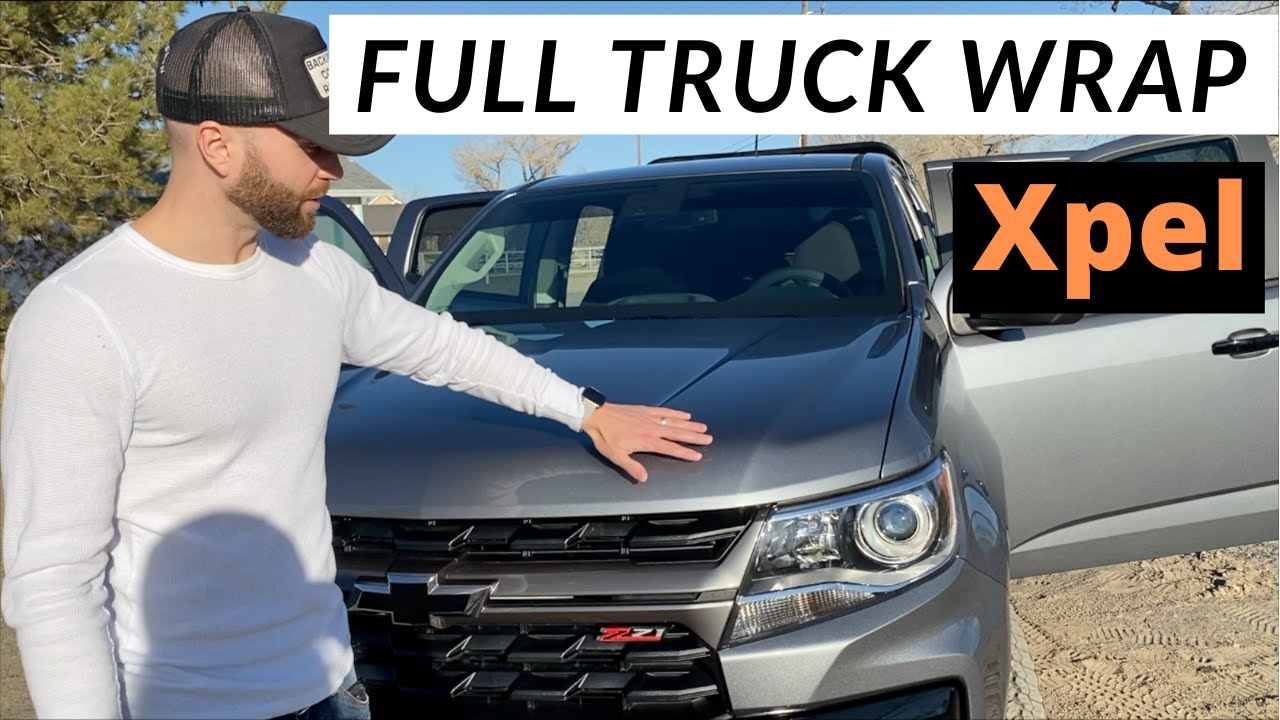 2021 Diesel Chevy Colorado Full Truck Wrap YouTube