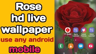 How to use rose  live wallpaper screenshot 4