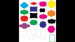 Banner Shapes Special Cdr File By Evolved Design