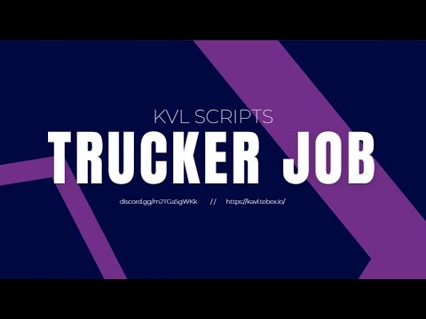[PAID] [QB] [ESX] Advanced Trucker Job with UI - XP System Thumbnail