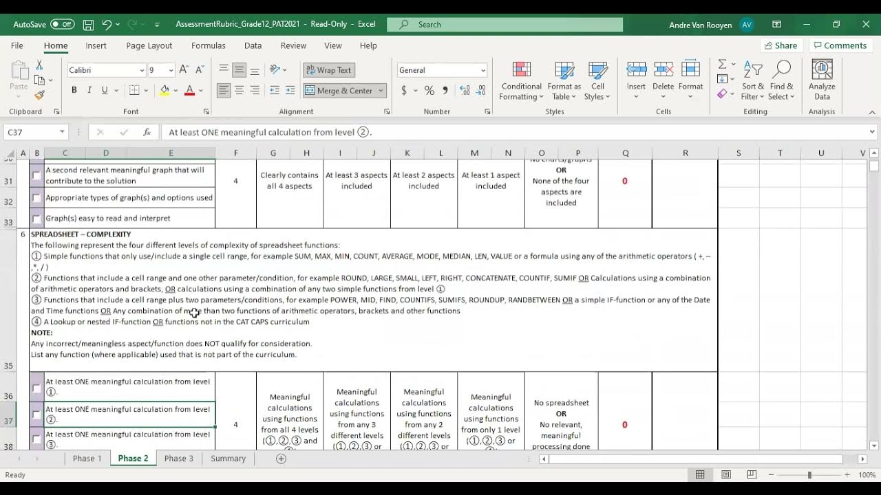 CAT PAT Gr 12 Phase 2 Part 2 YouTube