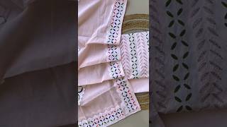 Applique work cotton suits with timeless Suzani charm #trendingshorts #applique #suzaniwork #fashion