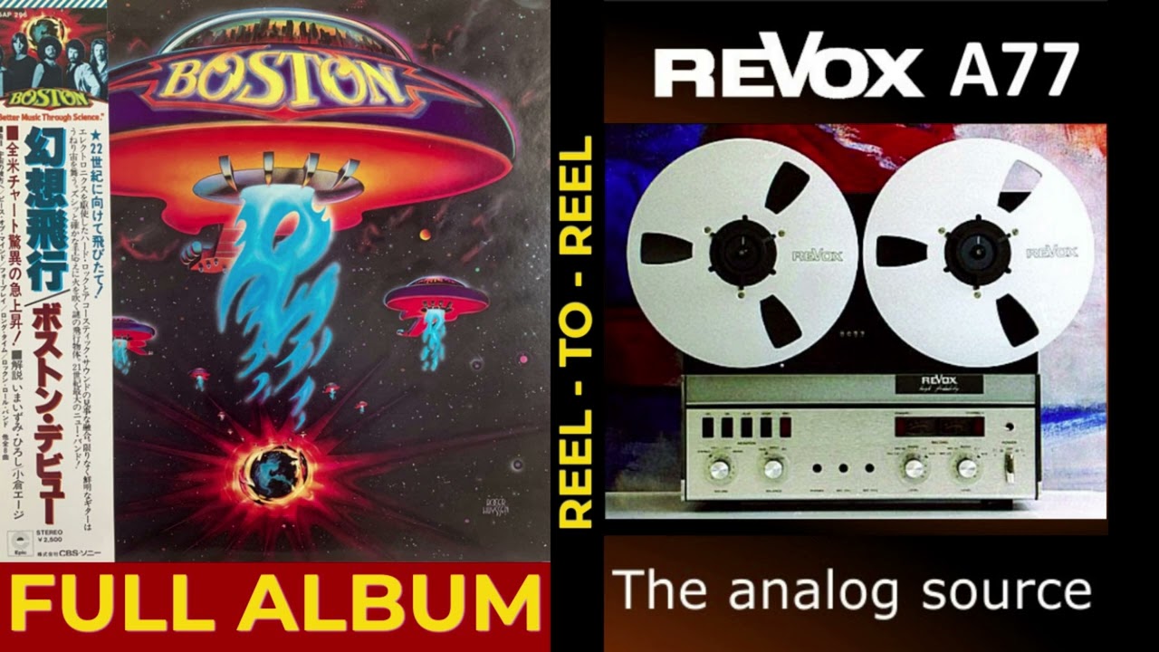 Boston – Boston (1976) | Full Album | Reel-to-Reel Analog