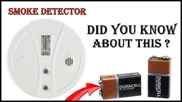 Smoke Detector Battery Tips - Testing  With A Multimeter