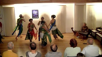 Beksan Pangkur Lomboh - dans ensemble Sinar Anyar - 12e editie Concert Gamelan en dans
