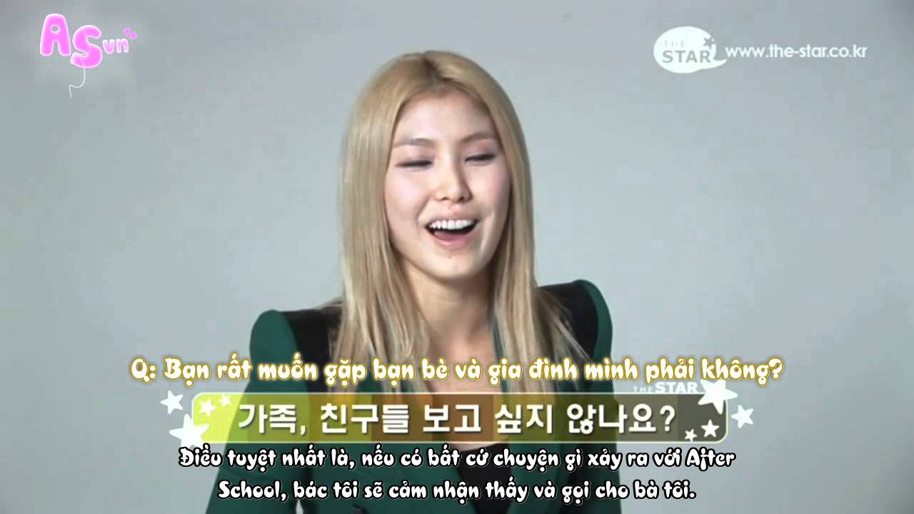 [Vietsub] Interview Bekah (After School)
