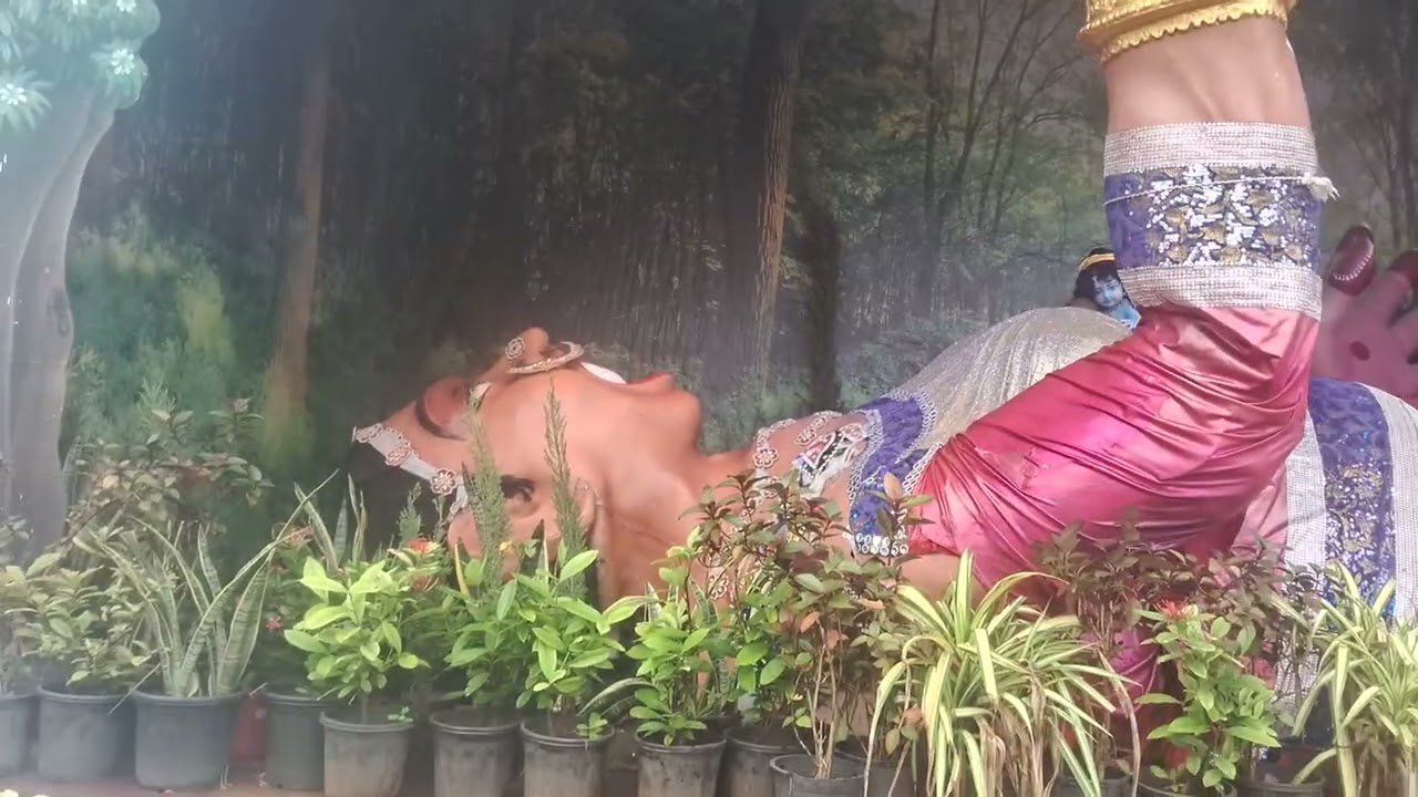 प्रेम मंदिर वृन्दावन की पूतना का वध ka #video 