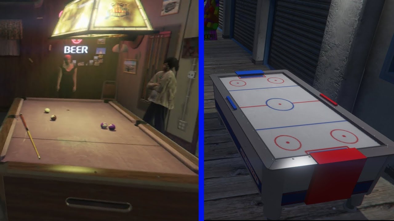 AIR HOCKEY, BILLIARDS AND PING PONG COMING TO GTA 5! YouTube