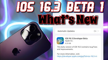 iOS 16.3 Beta 1 Just Released- What’s New