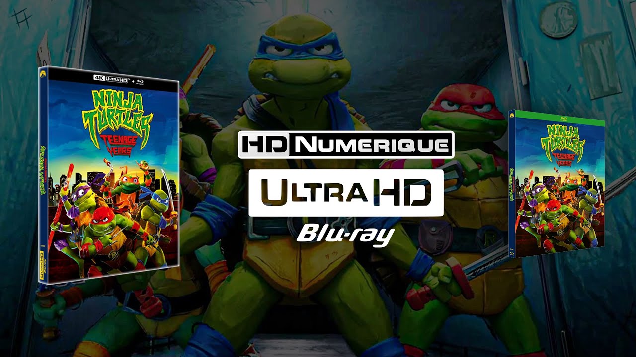 Teenage Mutant Ninja Turtles: Mutant Mayhem 4K Ultra and Blu-ray