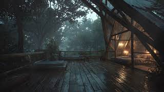 Best Rain in the Forest at Night 🌲 | Relax and Sleep Deeply with Rain Sounds