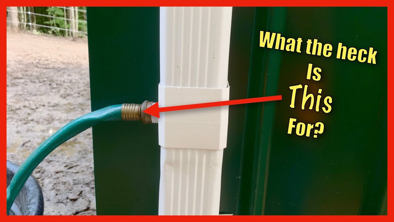 Auxiliary Water Source For Horse Water Tank YouTube