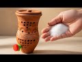 تنظيف وتعقيم جرة الماء الزير بالملح فقط سر الماء النقي