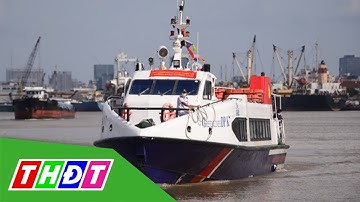 Tàu cao tốc chở rau 0 đồng từ miền Tây cập bến Bạch Đằng | THDT