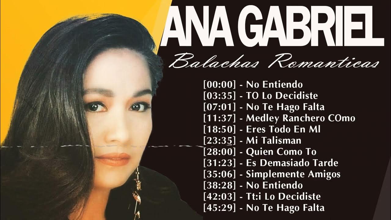 Ana Gabriel Mi Talisman No Entiendo Hechizo Ana Gabriel Mi Talismán No Entiendo Hechizo ANA GABRIEL 30 GRANDES