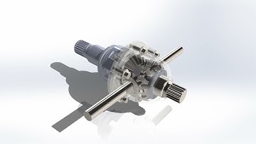 Differential Gearbox (SolidWorks)