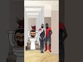 Spiderman vs Skibidi vs Pacman 🤣 #shorts #funny #spiderman