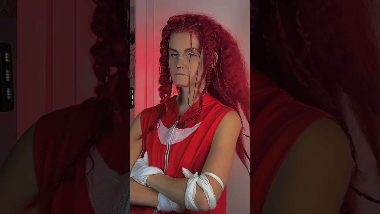 Knukles cosplay because I love him in the Sonic movie 3 ! 😭  #sonicthehedgehog #cosplay