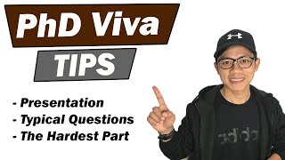 How to Prepare PhD Viva Presentation | PROVEN Tips !!