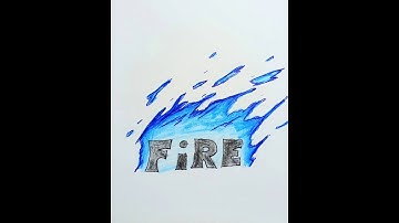 Blue fire ideas 😱 Stickman #drawmaster