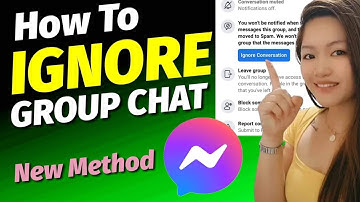 How To Ignore/ Restrict Group Chat On Messenger (New Method)