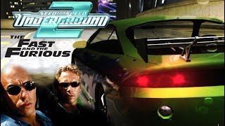 Fast and Furious cars - NFS U2  {movie edit!}