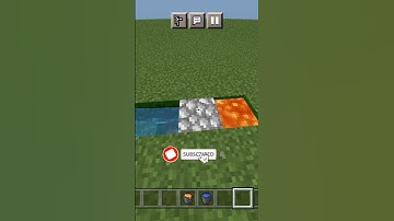 How To Make Cobblestone Generator #viral #gaming #video #minecraft #shorts #short #minecraftshorts