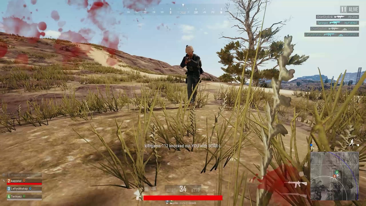 PUBG so Blind... we almost touched... 