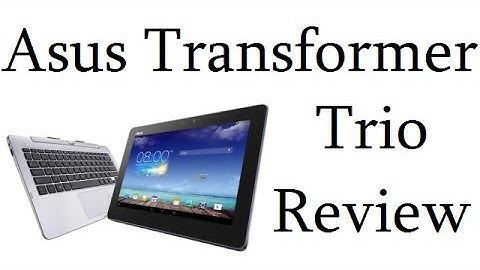 Asus Transformer Book Trio- Three In One- Laptop, Tablet & Desktop Review- Computers Of Future [HD]