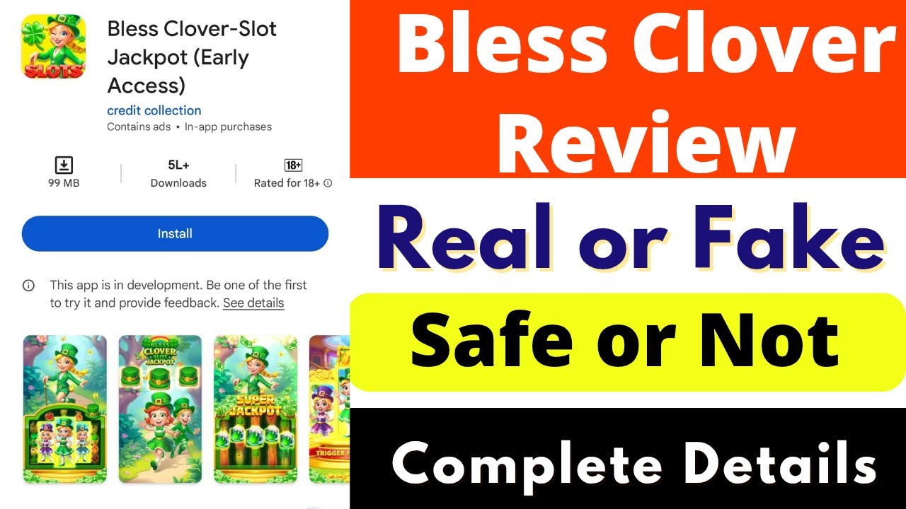Bless Clover App Real or Fake | Bless Clover App Review | Bless Clover App Withdrawal | Reality
