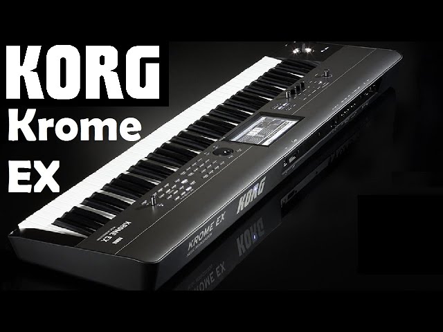 5*4様 KORG KROME EX fripSide Special Edit TECLADO KORG KROME EX - DEMONSTRAÇÃO - YouTube