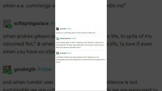 Tumblr Short: Quotes