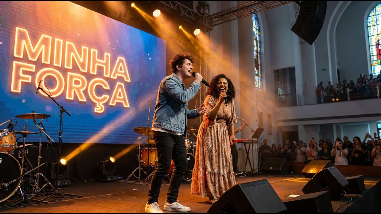 LOUVOR MINHA FORÇA - Sinta a presença de Deus!
