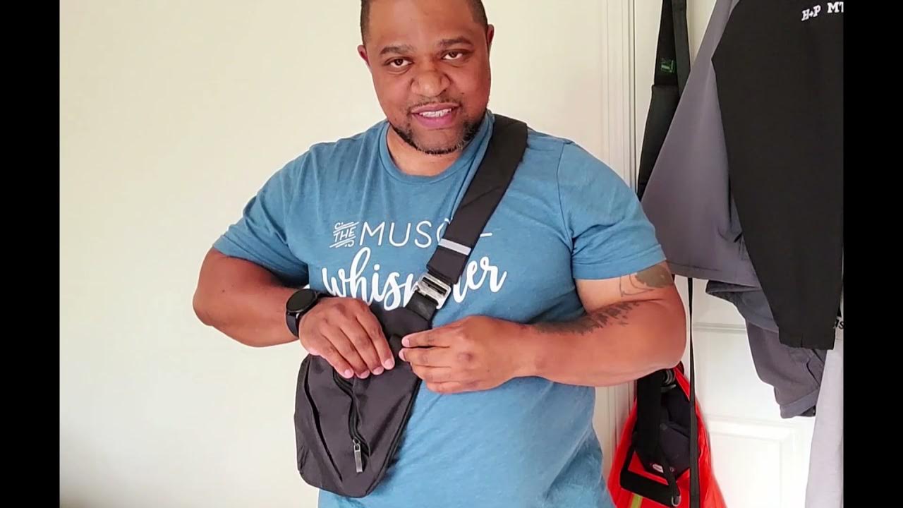 Quick review Stealth AntiTheft Crossbody Sling YouTube